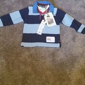 New Canterbury of New Zealand boys shirt. Size 2